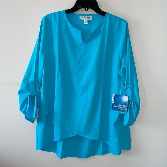 Coolibar Santa Barbara Tunic Top SPF 50+ Size Medium - Picture 1 of 8